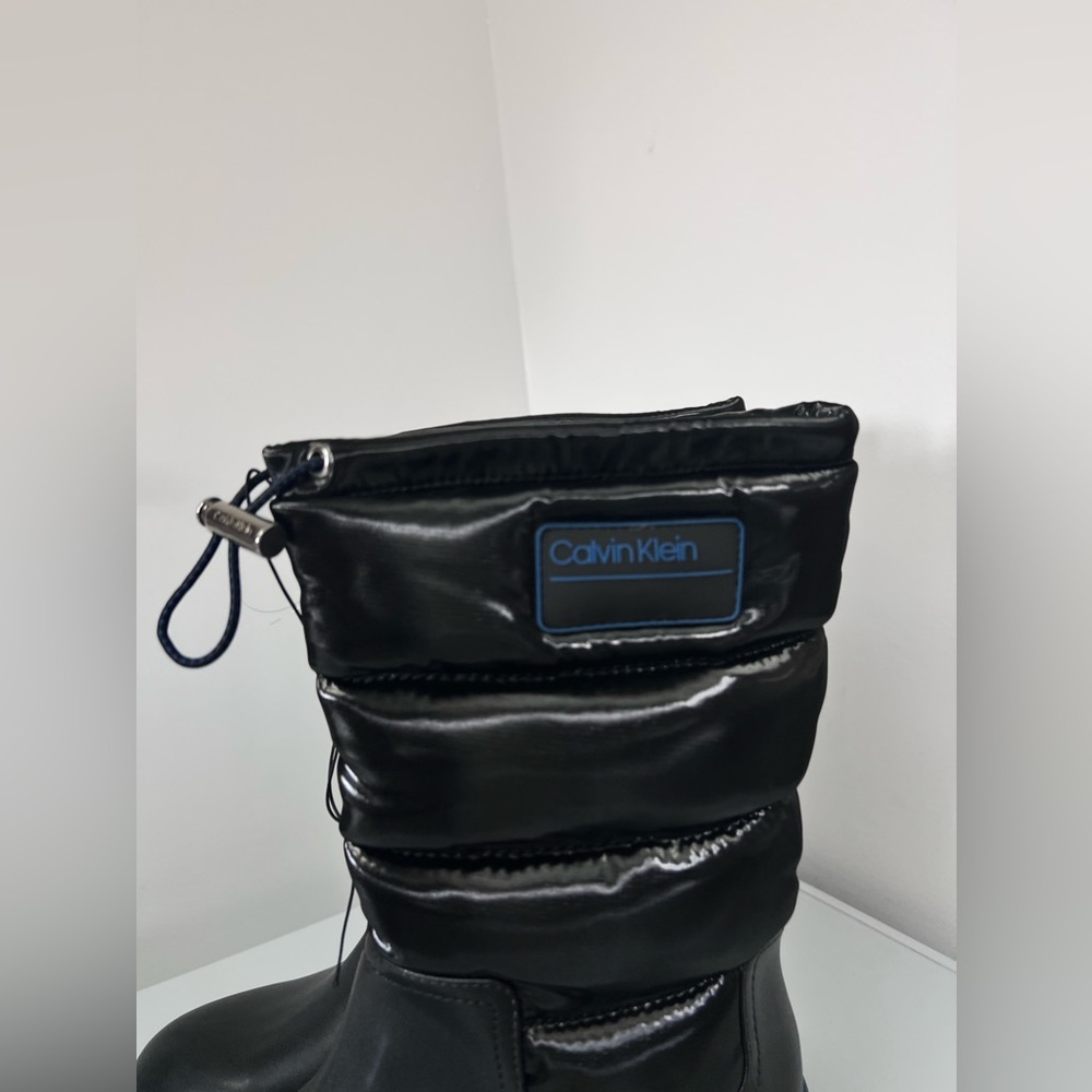 Calvin Klein Womens Laeton Puffer Cold Weather Snow Winter Boots Shoes Size 8 - Picture 2 of 8